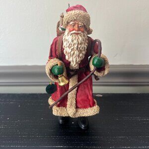 Santa Claus Christmas Clothique Possible Dreams Decorative Holiday Display 1992